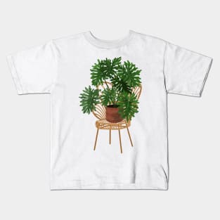 Philodendron Xanadu Kids T-Shirt